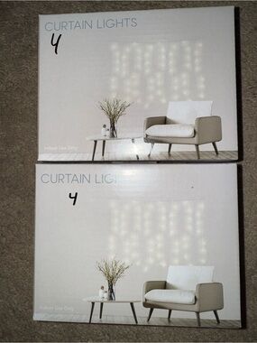 Curtain Lights String Light Set - Warm White